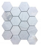 Elba Marble Hexagon Mosaic