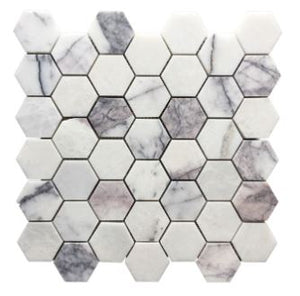 New York Marble Hexagon Mosaic