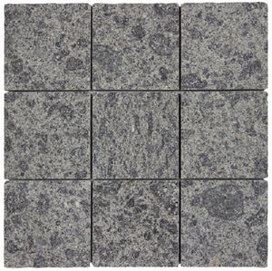 Pepper Tumbled Square Mosaic